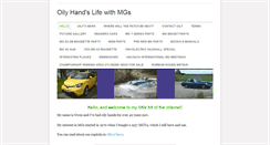 Desktop Screenshot of oily-hands-mg-life.co.uk