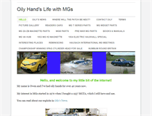 Tablet Screenshot of oily-hands-mg-life.co.uk